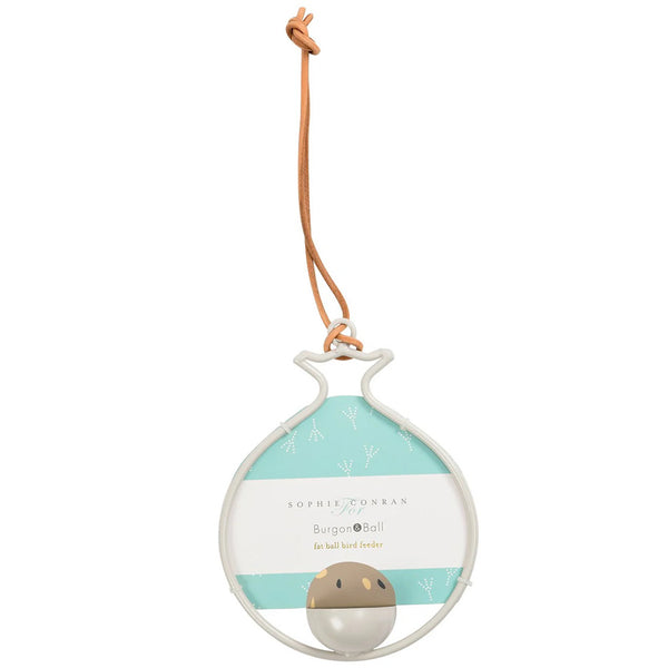 Burgon & Ball Sophie Conran Fat Ball Feeder - Pomegranate