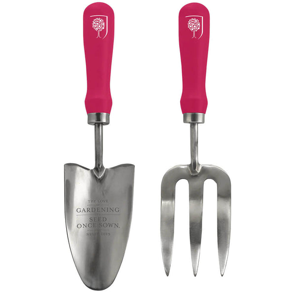 Burgon & Ball RHS Endorsed 'British Bloom' Trowel and Fork Set