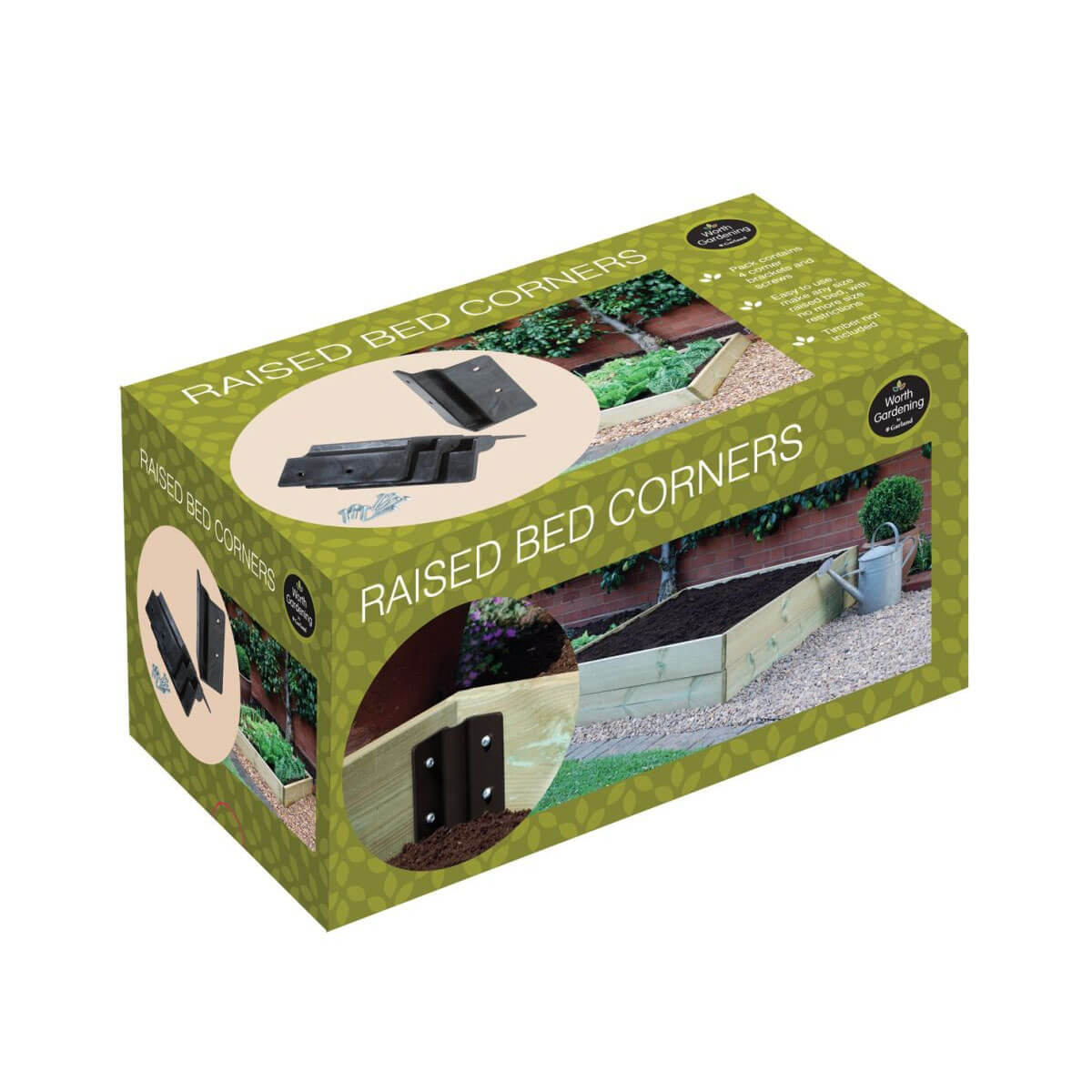 Garland Raised Bed Corners (Pack of 4) New Gardener