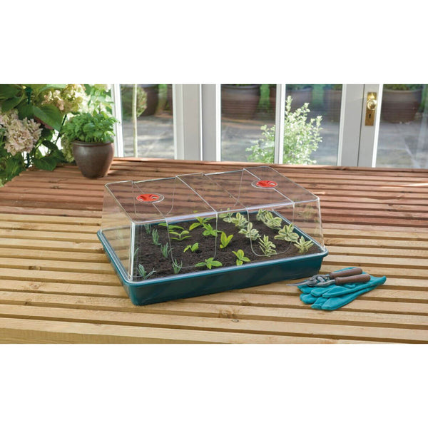 garland self watering windowsill plant tray Garland Large Self Watering Plant Tray – New Gardener