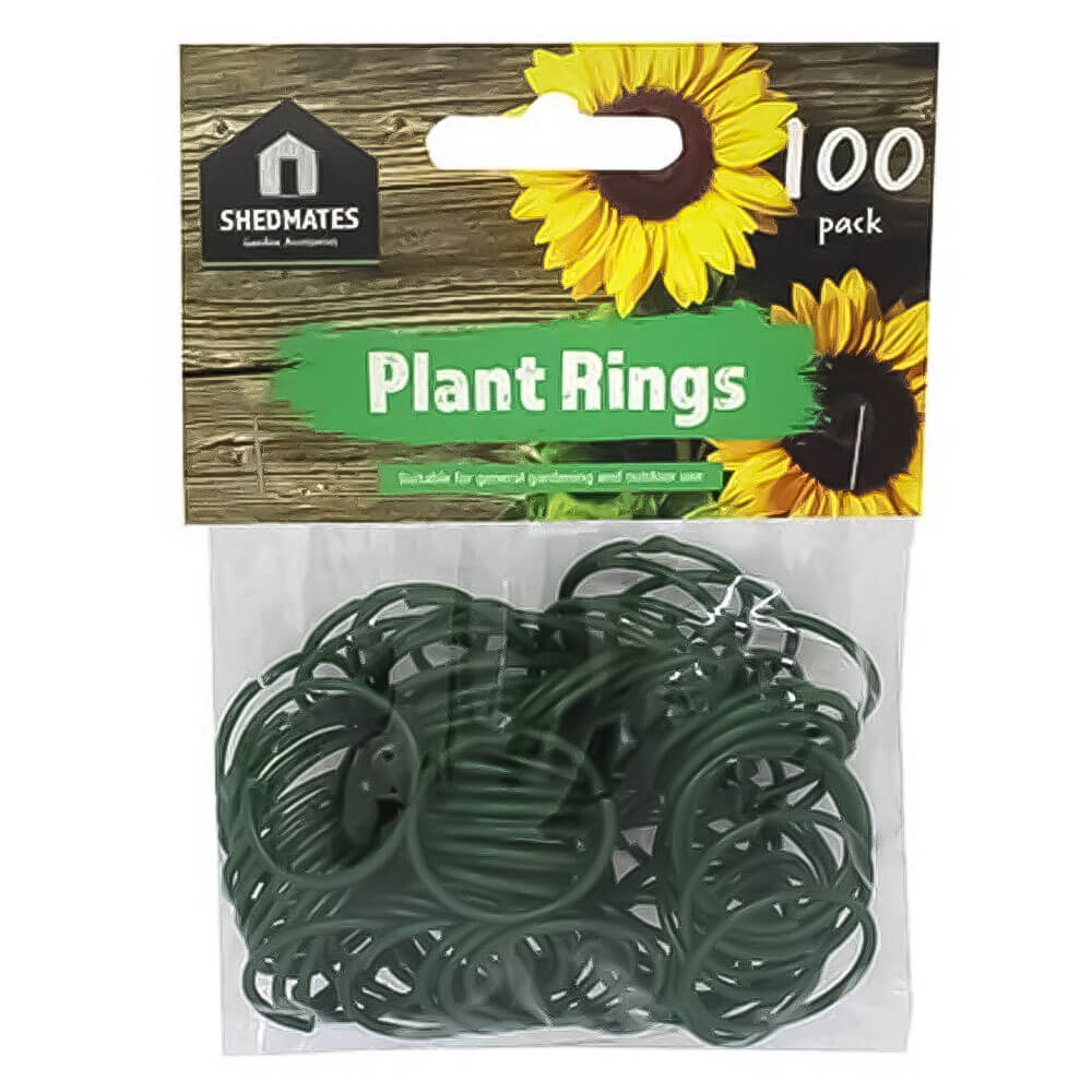 Shedmates Plastic Coated Plant Rings (Pack of 100) – New Gardener